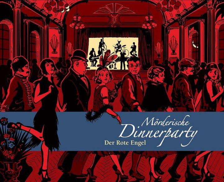 Mörderische Dinnerparty 12. Der Rote Engel Krimispiel für Zuhause